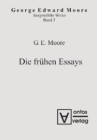 Cover Die frühen Essays