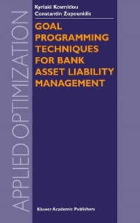 Cover Goal Programming Techniques for Bank Asset Liability Management