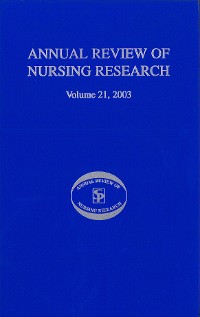 Cover Annual Review of Nursing Research, Volume 21, 2003