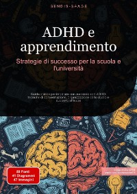 Cover ADHD e apprendimento: Strategie di successo per la scuola e l'università