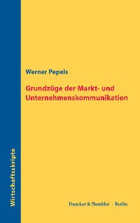 Cover Grundzüge der Markt- und Unternehmenskommunikation.