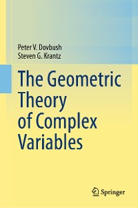 Cover The Geometric Theory of Complex Variables