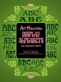 Cover Art Nouveau Display Alphabets