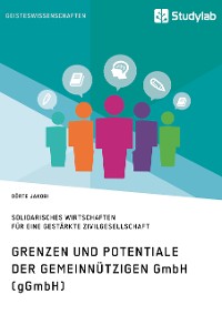 Cover Grenzen und Potenziale der gemeinnützigen GmbH (gGmbH)