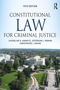 Cover Constitutional Law for Criminal Justice