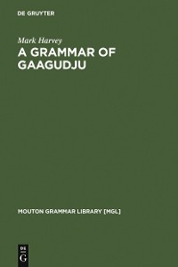 Cover A Grammar of Gaagudju