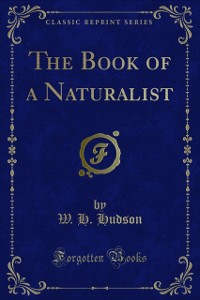 Cover Book of a Naturalist