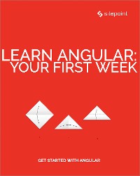 Cover Learn Angular: Your First Week