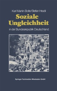 Cover Soziale Ungleichheit in der Bundesrepublik Deutschland