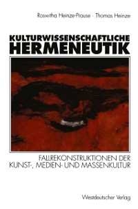 Cover Kulturwissenschaftliche Hermeneutik