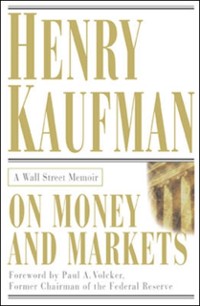 Cover On Money and Markets: A Wall Street Memoir