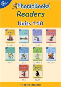Cover Phonic Books Dandelion Readers Set 2 Units 1-10 (Alphabet code blending 4 and 5 sound words)