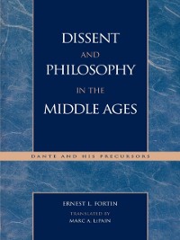 Cover Dissent and Philosophy in the Middle Ages
