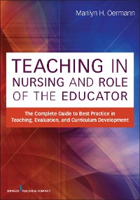 Cover Teaching in Nursing and Role of the Educator