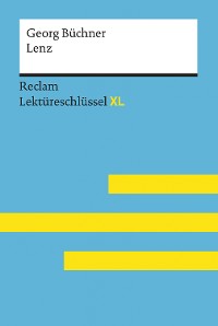 Cover Lenz von Georg Büchner: Reclam Lektüreschlüssel XL
