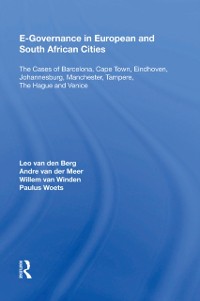 Cover E-Governance in European and South African Cities