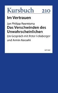 Cover Das Verschwinden des Unwahrscheinlichen