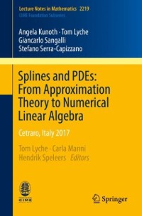 Cover Splines and PDEs: From Approximation Theory to Numerical Linear Algebra