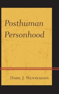 Cover Posthuman Personhood