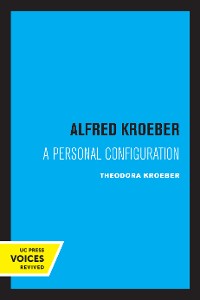 Cover Alfred Kroeber