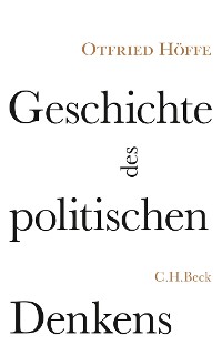 Cover Geschichte des politischen Denkens