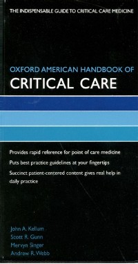 Cover Oxford American Handbook of Critical Care