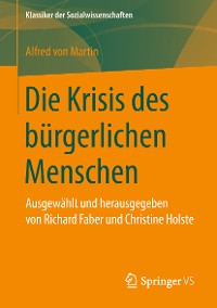 Cover Die Krisis des bürgerlichen Menschen