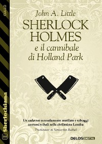 Cover Sherlock Holmes e il cannibale di Holland Park