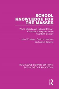 Cover School Knowledge for the Masses