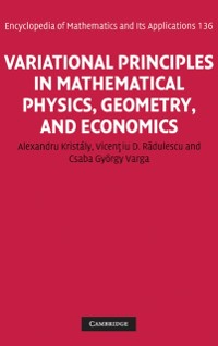 Cover Variational Principles in Mathematical Physics, Geometry, and Economics