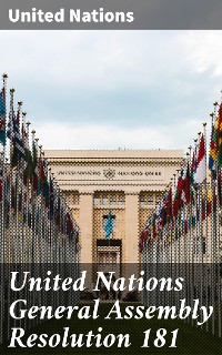 Cover United Nations General Assembly Resolution 181