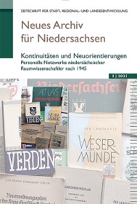 Cover Neues Archiv für Niedersachsen 1.2021