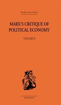 Cover Marx's Critique of Political Economy Volume Two
