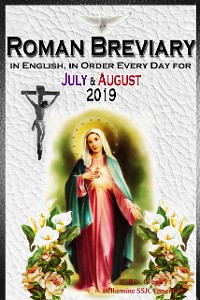 Cover The Roman Breviary: in English, in Order, Every Day for July & August 2019