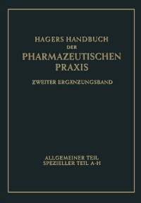 Cover Hagers Handbuch der pharmazeutischen Praxis