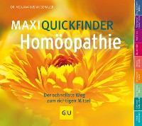 Cover MaxiQuickfinder Homöopathie