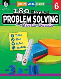 Cover 180 Days of Problem Solving for Sixth Grade