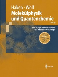 Cover Molekülphysik und Quantenchemie