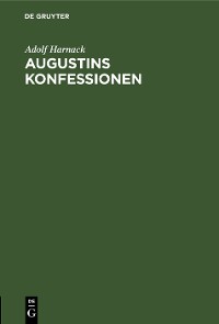 Cover Augustins Konfessionen