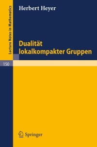 Cover Dualität lokalkompakter Gruppen