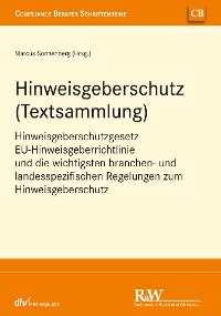 Cover Hinweisgeberschutz (Textsammlung)