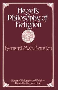 Cover Hegel's Philosophy of Religion
