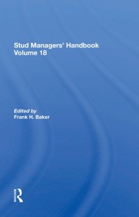 Cover Stud Managers'' Handbook, Vol. 18
