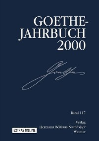 Cover Goethe Jahrbuch
