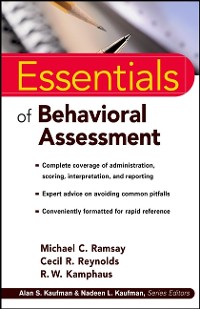 Cover Essentials of Behavioral Assessment