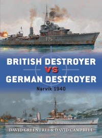 Cover British Destroyer vs German Destroyer