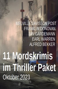 Cover 11 Mordskrimis im Thriller Paket Oktober 2023