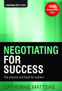 Cover Negotiating for Success