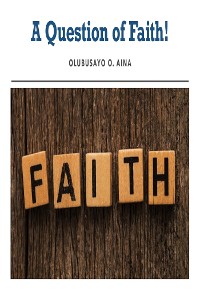 Cover Une question de foi !