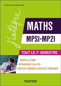 Cover Maths MPSI-MP2I - Tout le 1er semestre